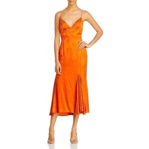Brand new with tags Sau Lee Womens V-Neck Midi Slip Dress